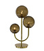 Light & Living Table lamp 3L 38x20x60 cm MAGDALA glass brown+gold