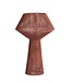 Light & Living Table lamp 36x57 cm FUGIA jute brick red