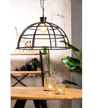 Light & Living Hanging lamp 70x46 cm IRINI matt black