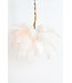 Light & Living Hanging lamp E14 80 cm FEATHER gold+white