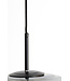 Light & Living Hanging lamp 30x37 cm MISTY smoked glass+matt black