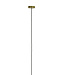 Light & Living Hanging lamp 48 cm MEDINA antique bronze+glass amber