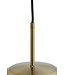 Light & Living Hanging lamp 40 cm MAGDALA glass light grey+gold