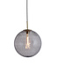 Light & Living Hanging lamp 40 cm MAGDALA glass light grey+gold