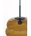 Light & Living Hanging lamp 30x37 cm MISTY glass brown+matt black