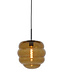 Light & Living Hanging lamp 30x37 cm MISTY glass brown+matt black