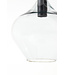 Light & Living Hanging lamp 27x29,5 cm RAKEL matt black+clear