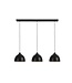 Light & Living Hanging lamp 3L 135x30x26 cm KYLIE matt black-gold