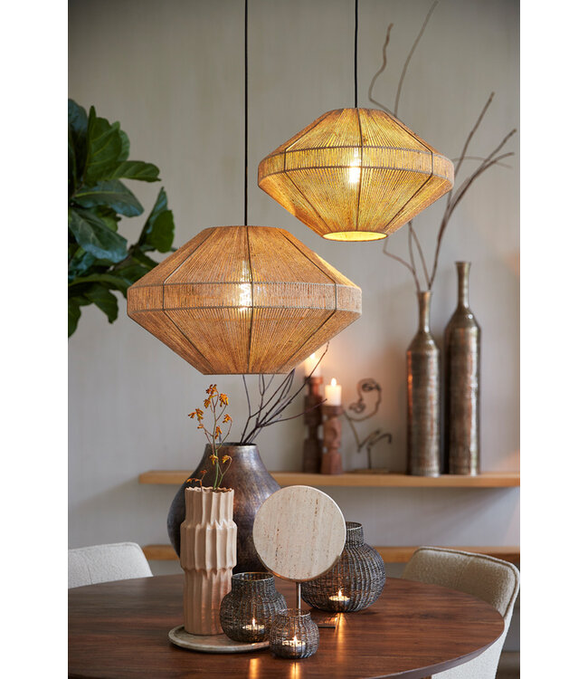 Light & Living Hanging lamp 50x31 cm MALLOW jute natural