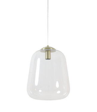 Light & Living Hanging lamp 33x39 cm JOLENE clear glass