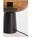 Light & Living Table lamp 30x46 cm MISTY glass brown+matt black