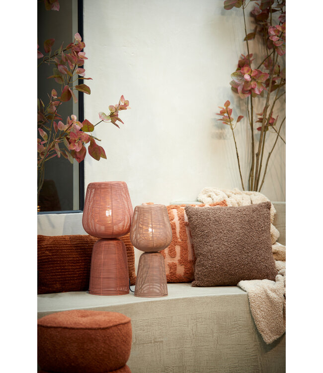 Light & Living Table lamp 24x54 cm ABOSO coral