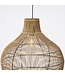 Light & Living Hanglamp Pacino - Rattan - Donkerbruin
