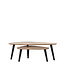 LABEL51 LABEL51 Salontafel Rock - Rough - Mangohout 110x64x39