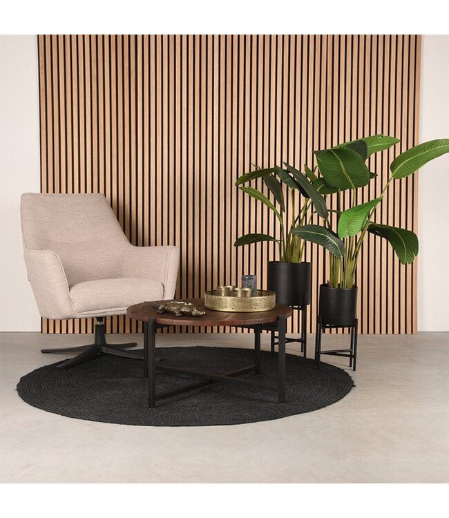 LABEL51 LABEL51 Salontafel Dox - Espresso - Mangohout