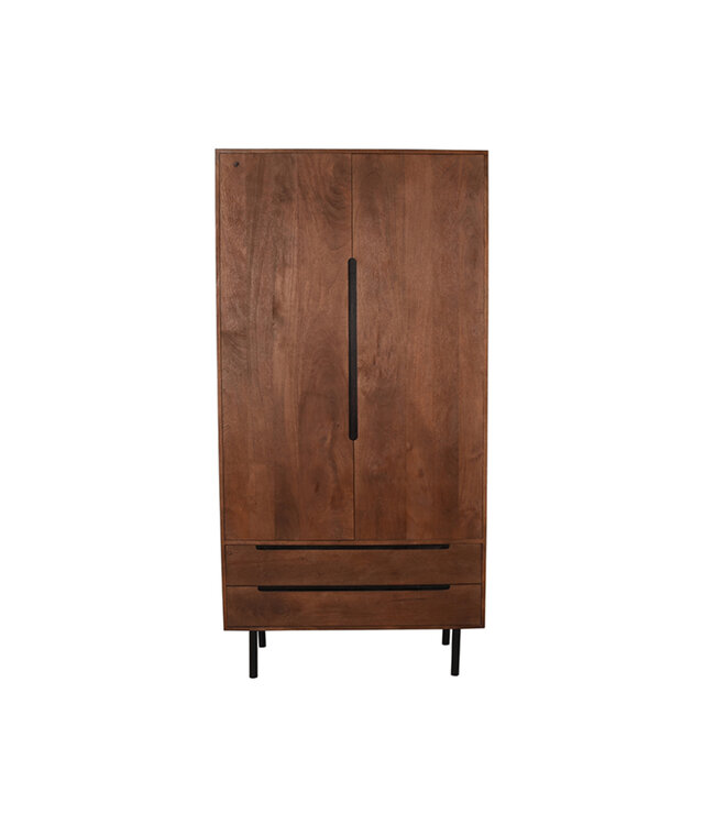 LABEL51 LABEL51 Bergkast Rio - Espresso - Mangohout