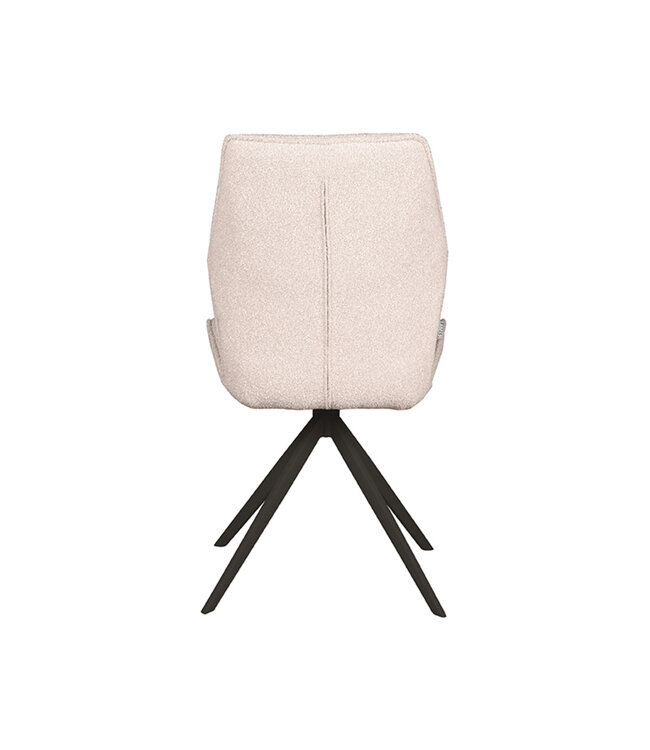 LABEL51 LABEL51 Eetkamerstoel Comfy - Naturel - Boucle