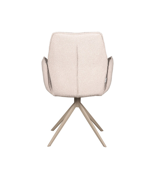 LABEL51 LABEL51 Eetkamerstoel Mellow - Naturel - Boucle