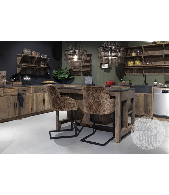 Be-Uniq 2-zijdig Keukeneiland | Small | K017 | Incl. granieten werkblad