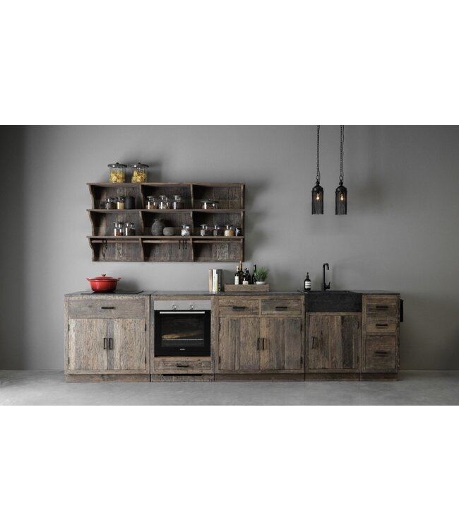 Be-Uniq Smal Spoelbakelement | Met Kraangat | K015