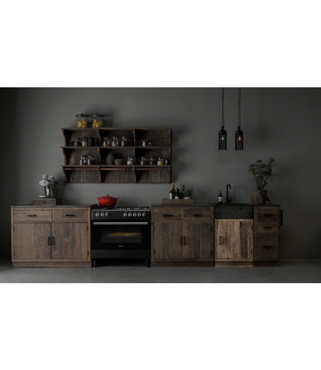 Be-Uniq Smal Spoelbakelement | Met Kraangat | K015