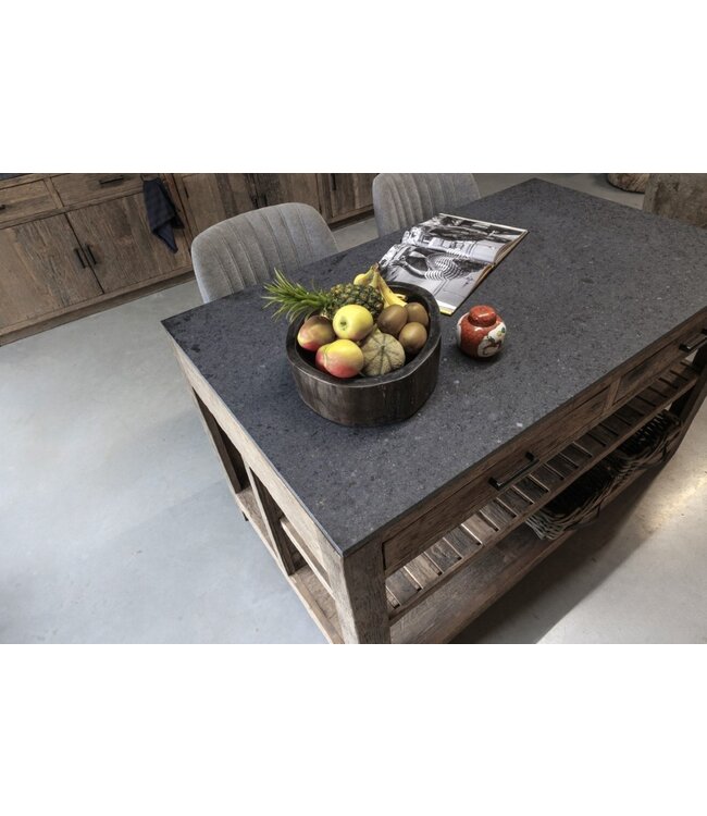 Be-Uniq 2-zijdig Keukeneiland | Small | K017 | Incl. granieten werkblad