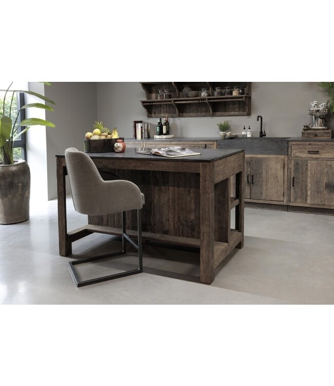 Be-Uniq 2-zijdig Keukeneiland | Small | K017 | Incl. granieten werkblad