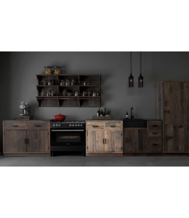 Be-Uniq Smalle 2-Deurs 2-Lade Kast | K003