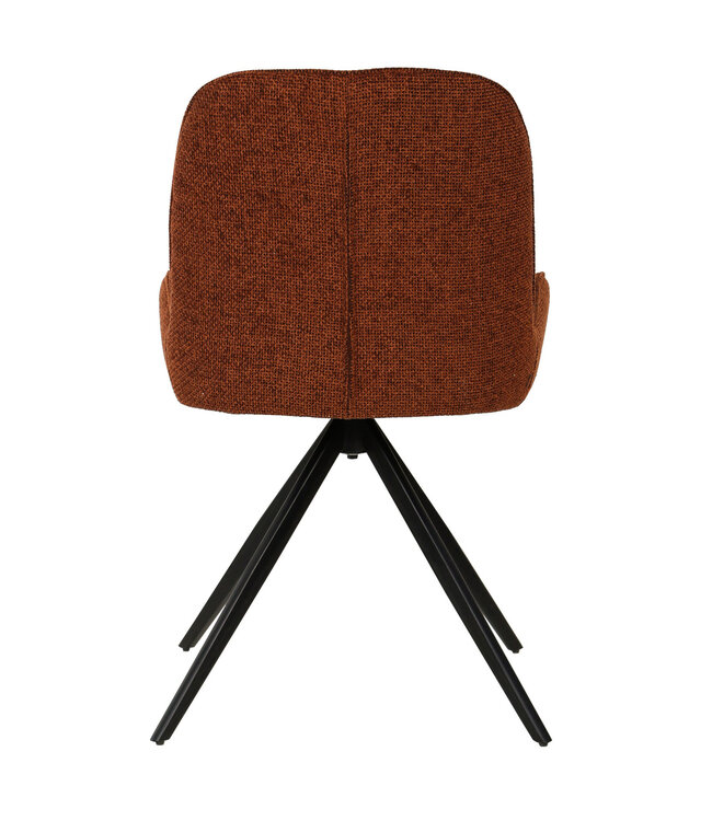 PTMD Leander Rust dining chair