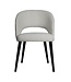 PTMD Abierto White 9900 nanci fabric dining chair