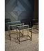PTMD Lucinde Brass iron sidetable smoky glass rect SV2