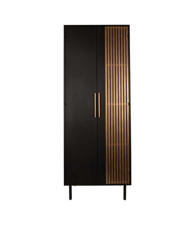 PTMD Sayan cabinet black and gold