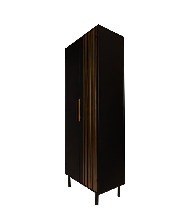 PTMD Sayan cabinet black and gold