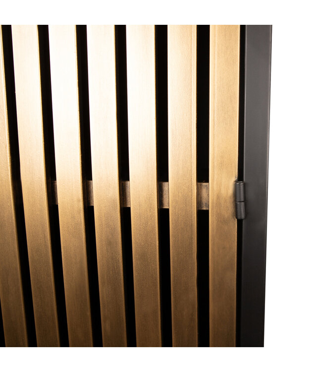 PTMD Sayan cabinet black and gold