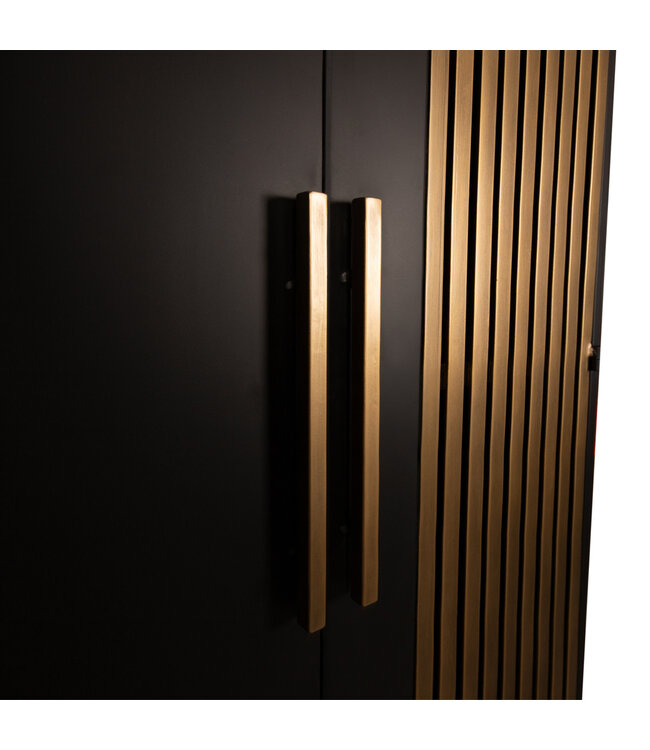 PTMD Sayan cabinet black and gold