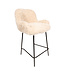 PTMD Leander Bar Chair Hair Beige