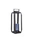 PTMD Hythm Black casted alu lantern with glass M