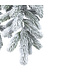 PTMD Rosamond White PVC and PE mix hanging wreath long