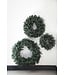PTMD Ceriah Green PVC and PE mix wreath round M