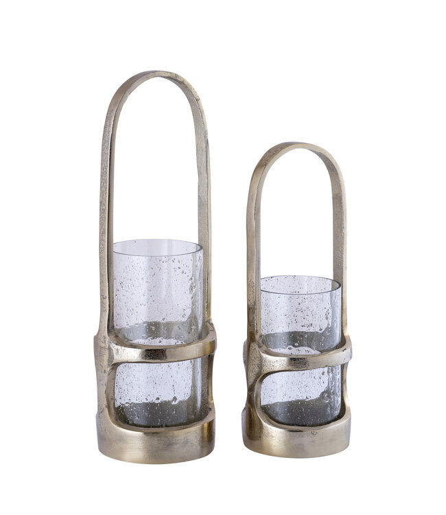 PTMD Rahana Gold casted alu lantern high L