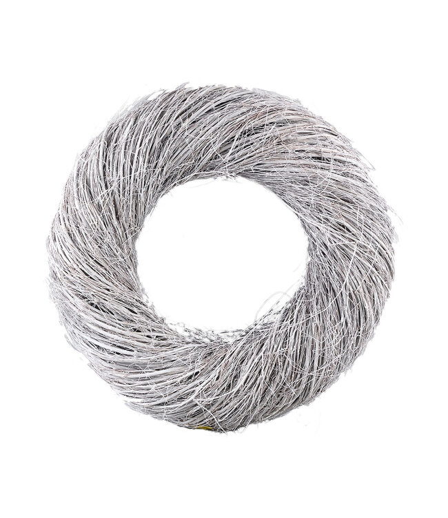 PTMD Chaia White willow wood wreath round M