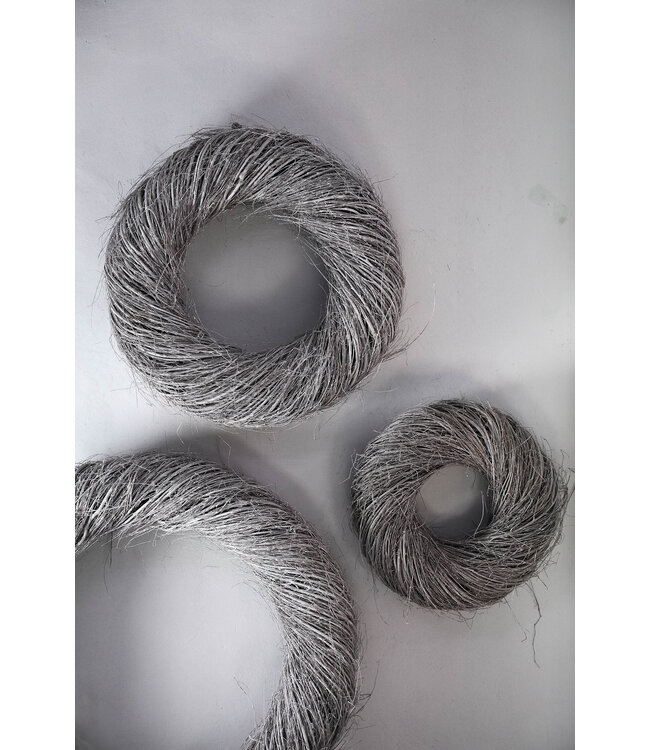 PTMD Chaia White willow wood wreath round M