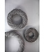 PTMD Chaia White willow wood wreath round M