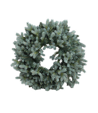 PTMD Ceriah Green PVC and PE mix wreath round S