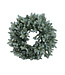 PTMD Ceriah Green PVC and PE mix wreath round S