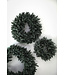 PTMD Ceriah Green PVC and PE mix wreath round S