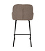 PTMD Leander Beige bar stool