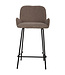 PTMD Leander Beige bar stool