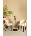 PTMD Abierto Taupe 9804 nanci fabric dining chair