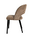 PTMD Abierto Taupe 9804 nanci fabric dining chair